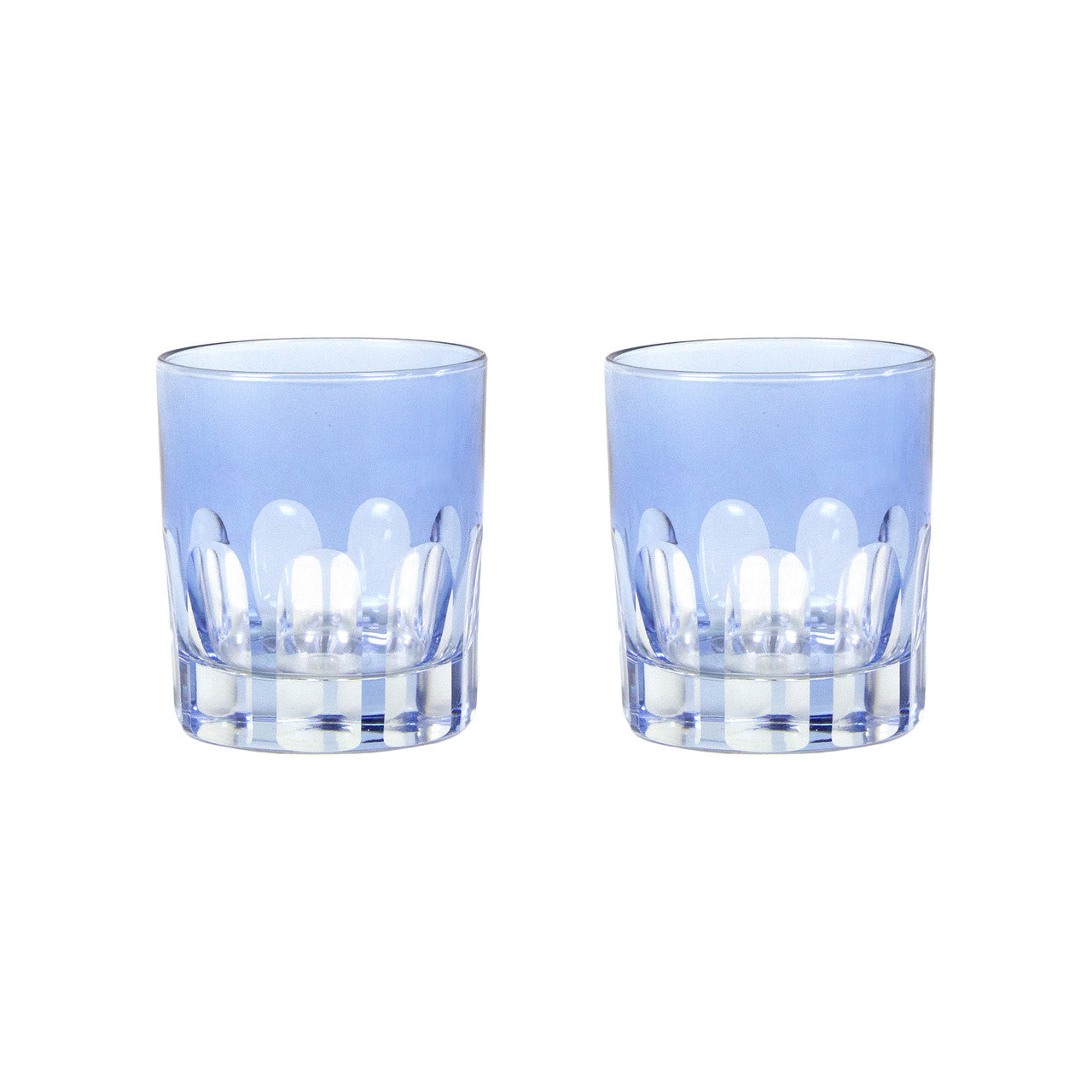 Rialto Old Fashioned Glass - Blue - Set of 2 - Sir/Madam (Copy)