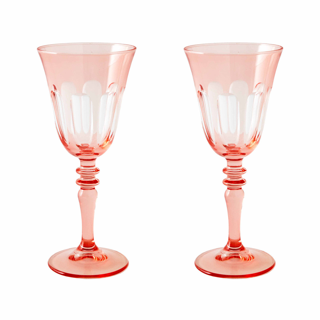 Rialto Wine Glass - Blush - Set of 2 - Sir/Madam