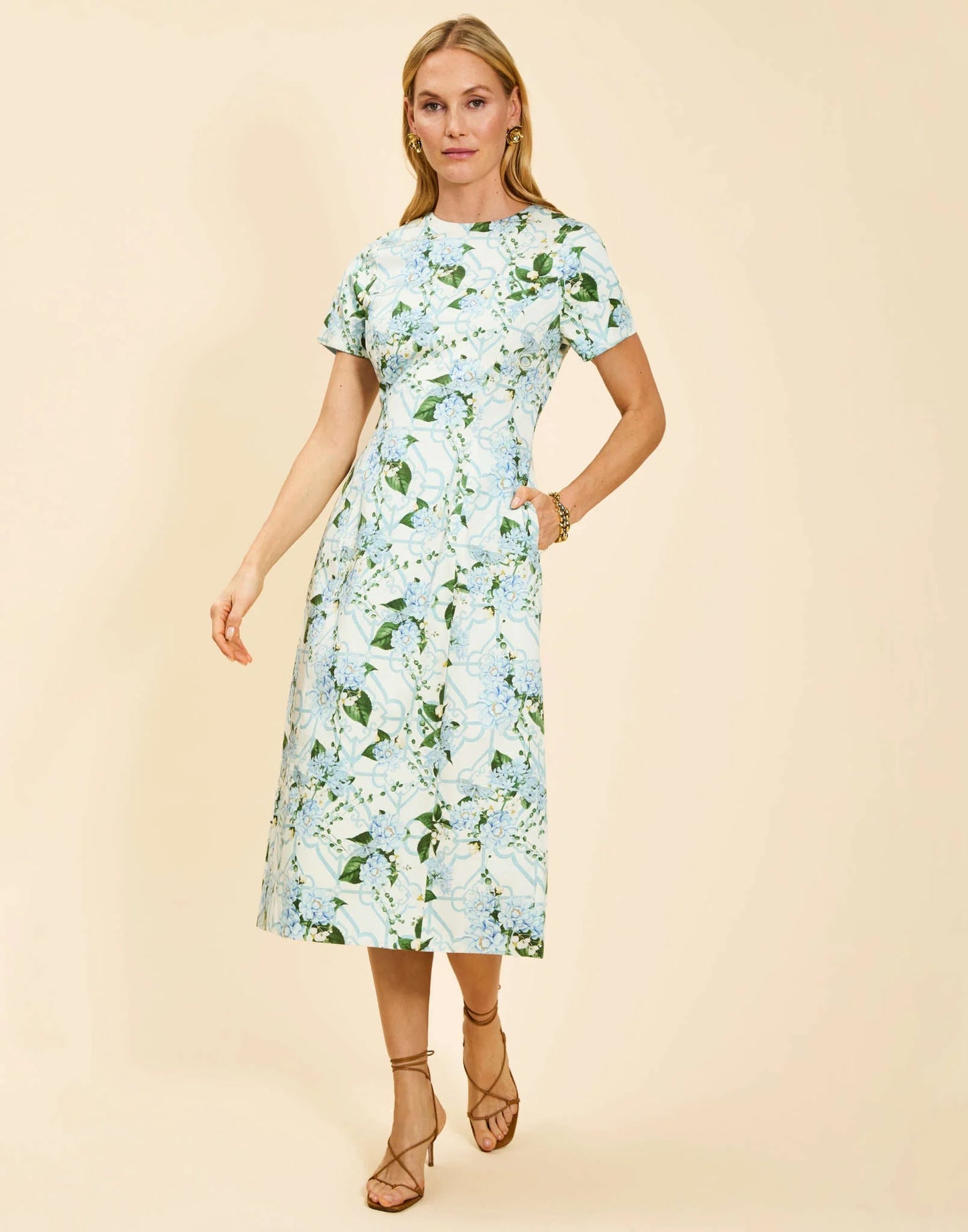 Hampton Reversible Midi Dress - Mestiza