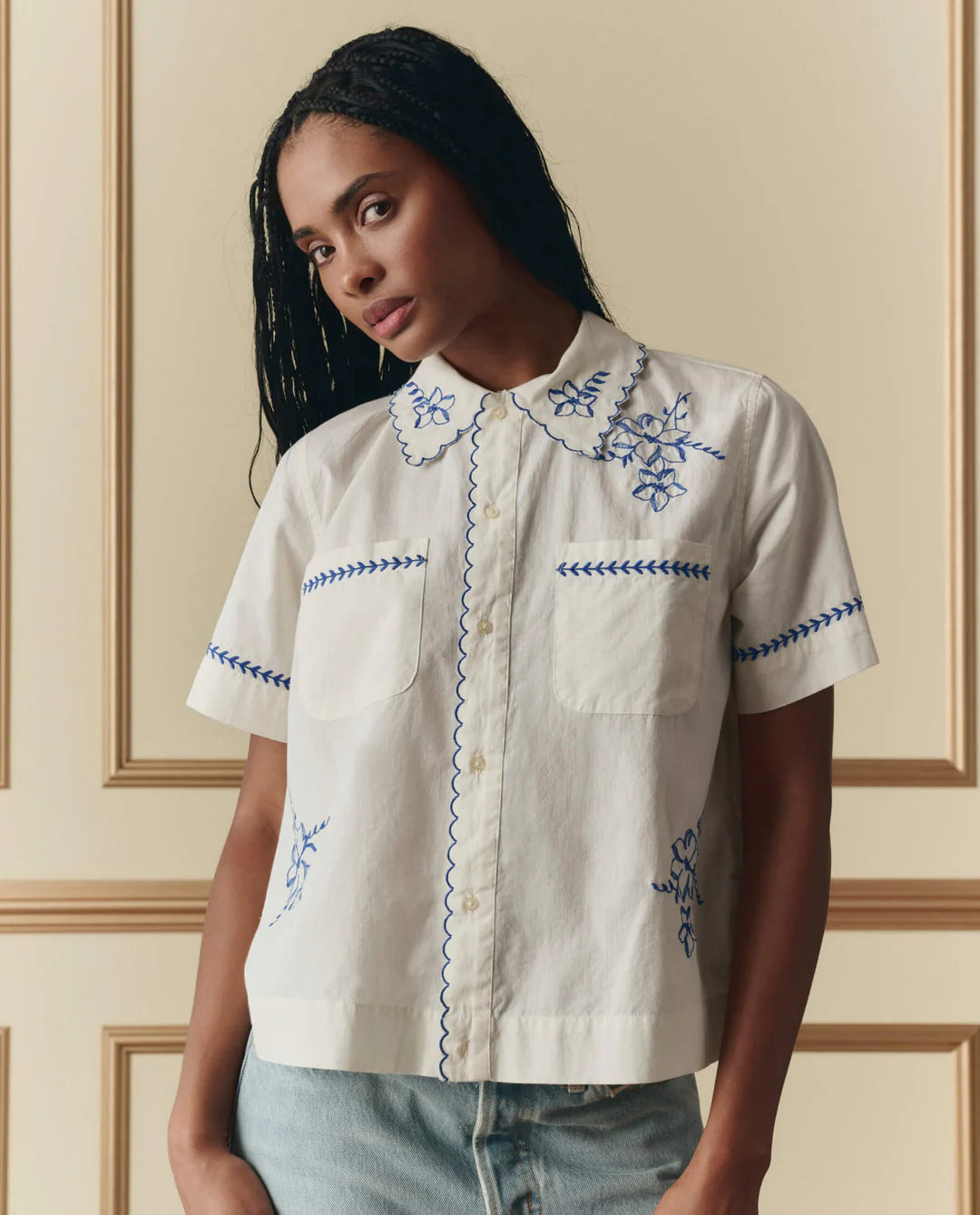 The Bowling Shirt - Hanky Embroidery - The Great