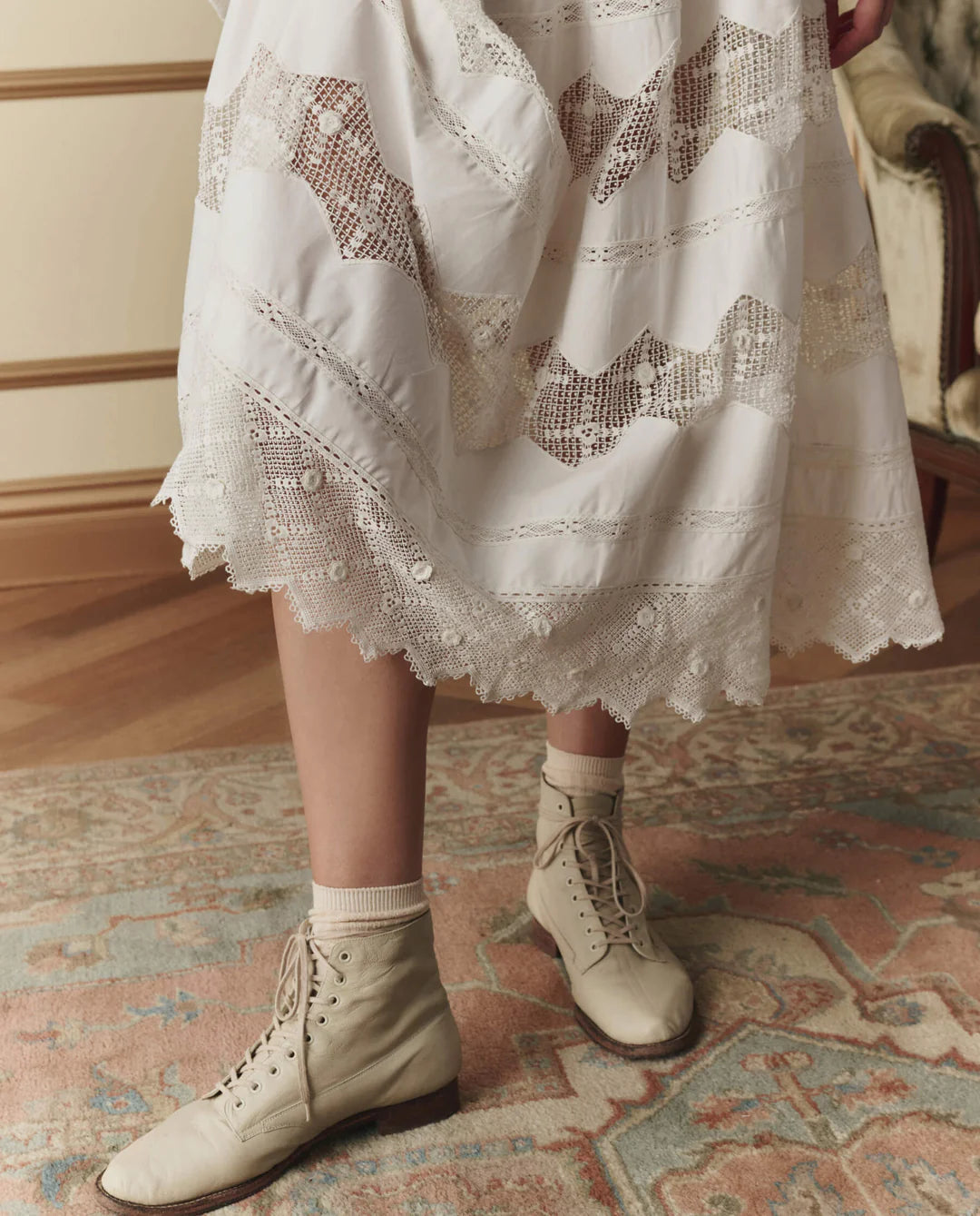 Rosette Canary Skirt - The Great
