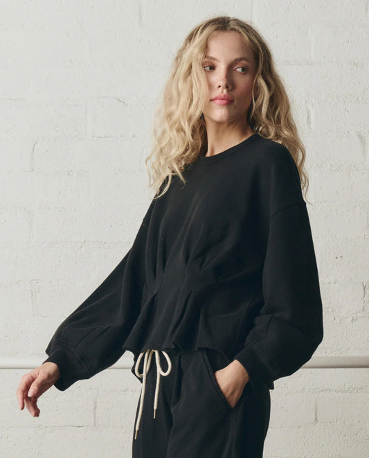 The Slouchy Corset Sweatshirt - The Great