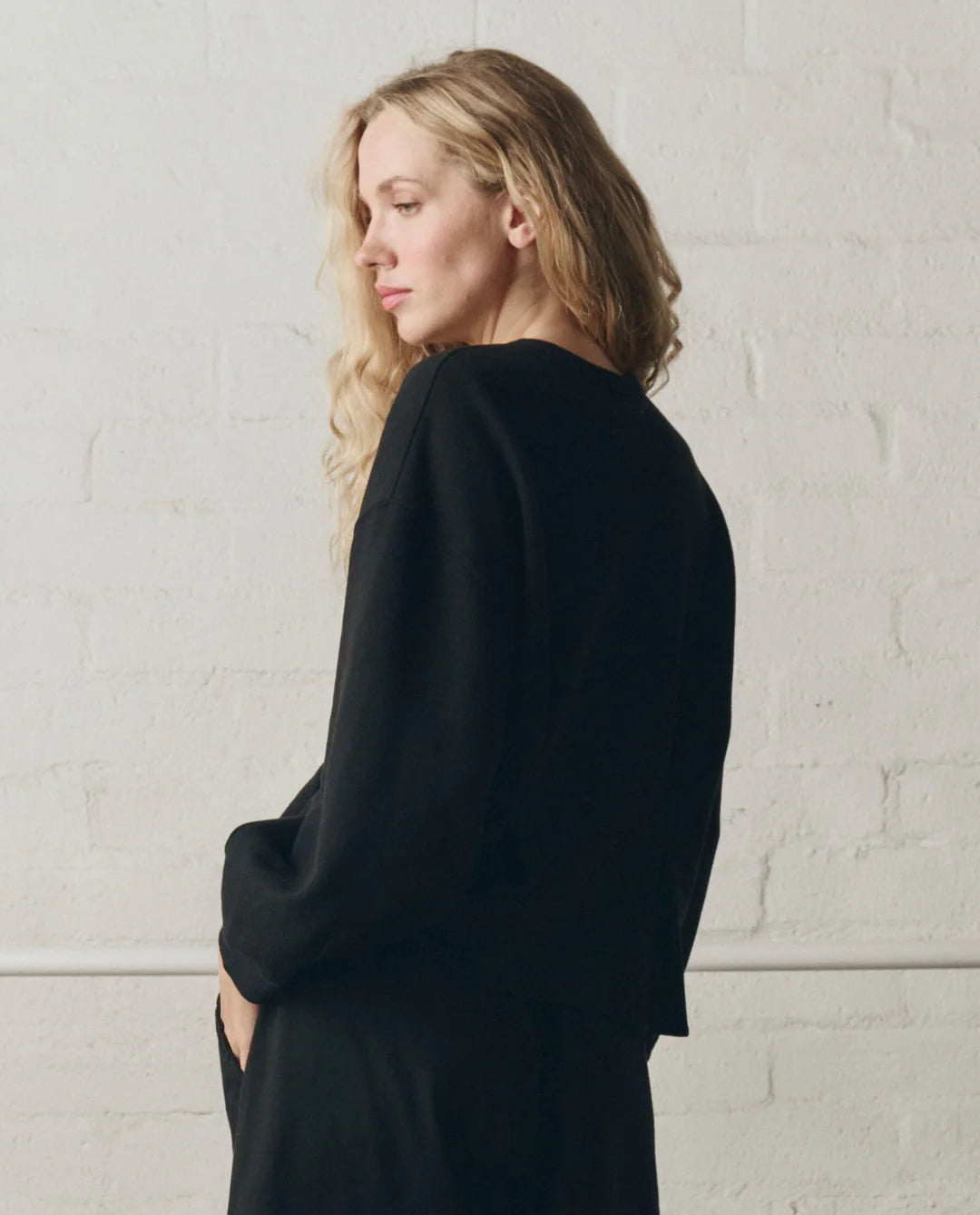 The Slouchy Corset Sweatshirt - The Great