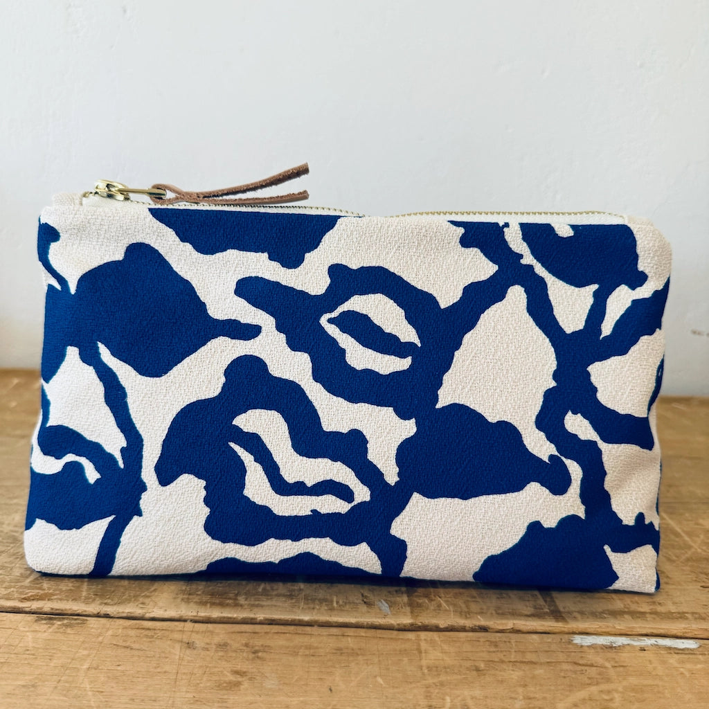 Makeup Bag - Royal Blue - Erin Flett