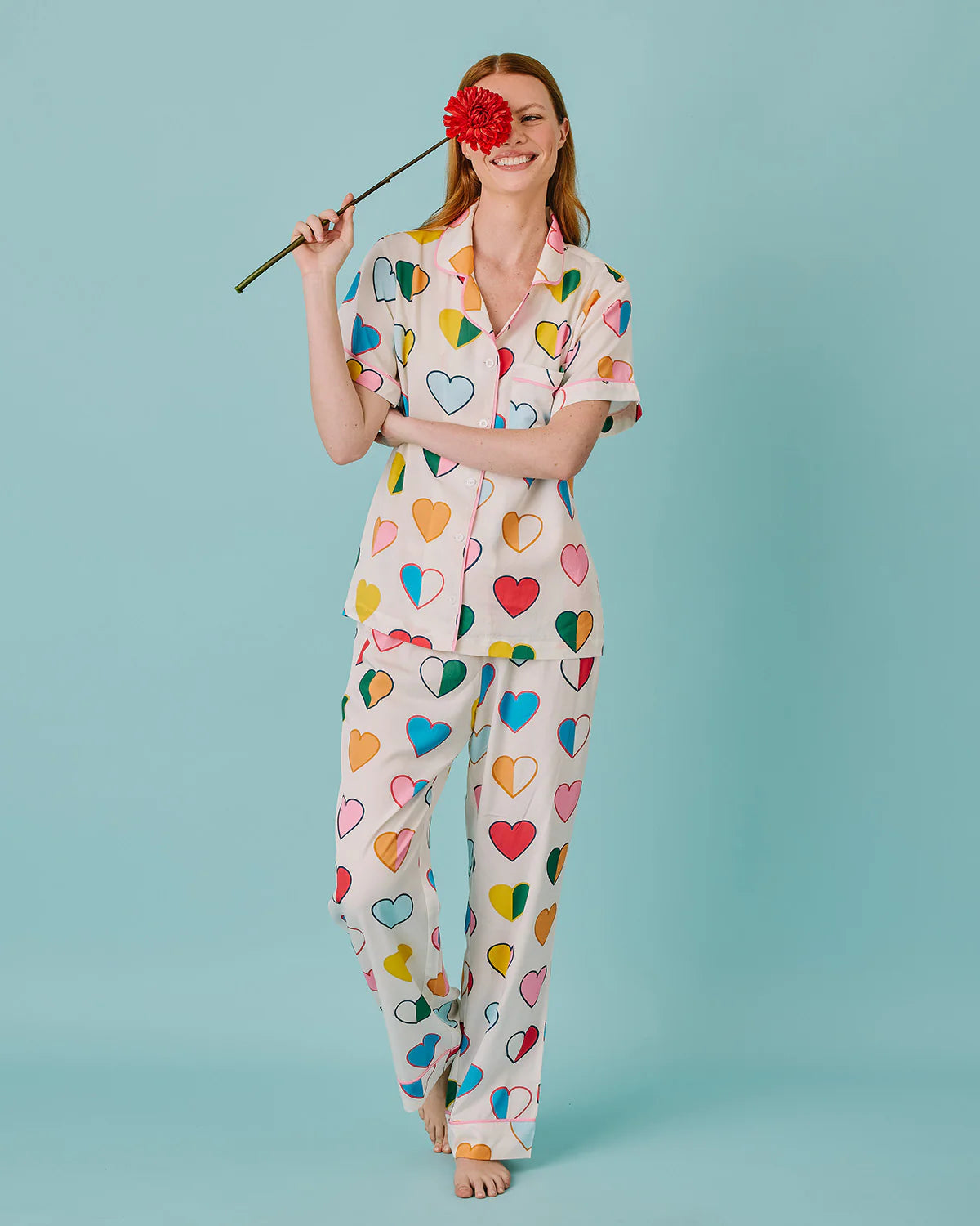 Amour Pajama Pants Set - Katie Kime