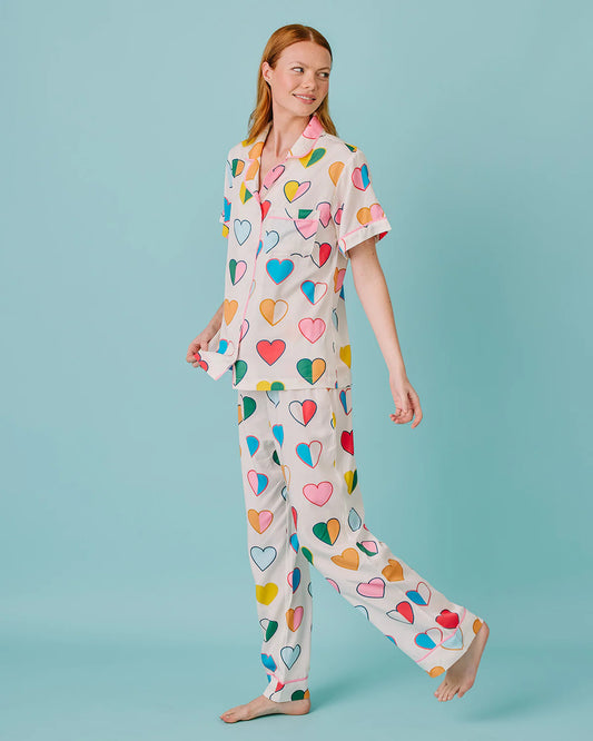 Amour Pajama Pants Set - Katie Kime