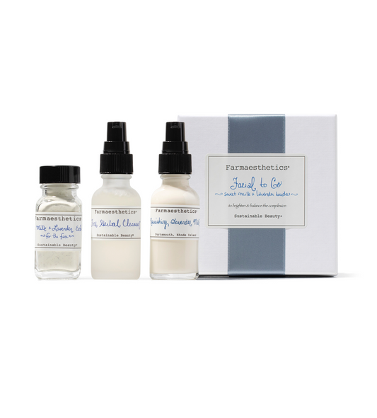 Facial To Go Sweet Milk & Lavender Buds - Farmaesthetics