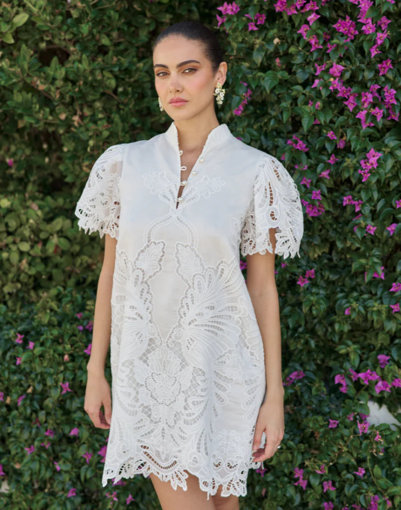 Elliana Lace Mini Dress - Mestiza
