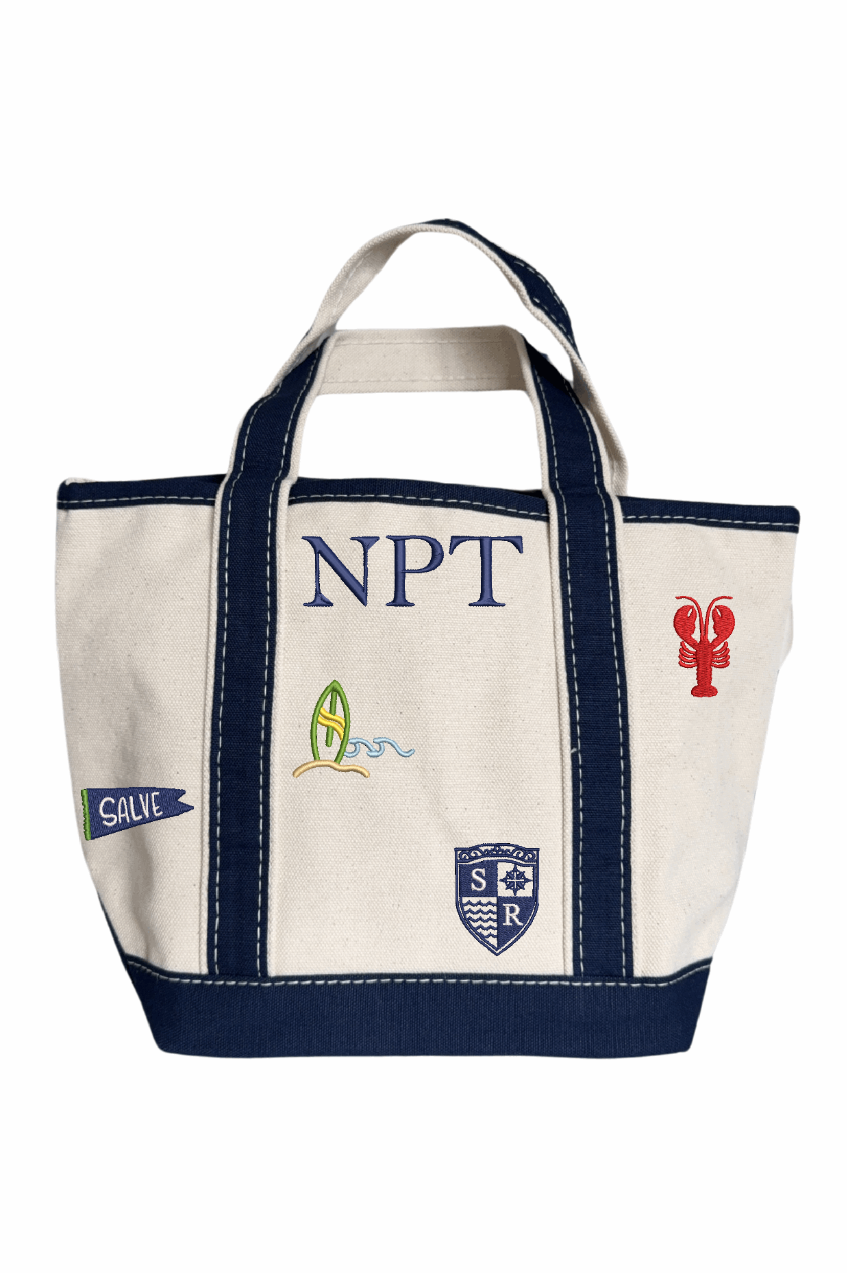 Salve Regina Embroidered Tote Bag