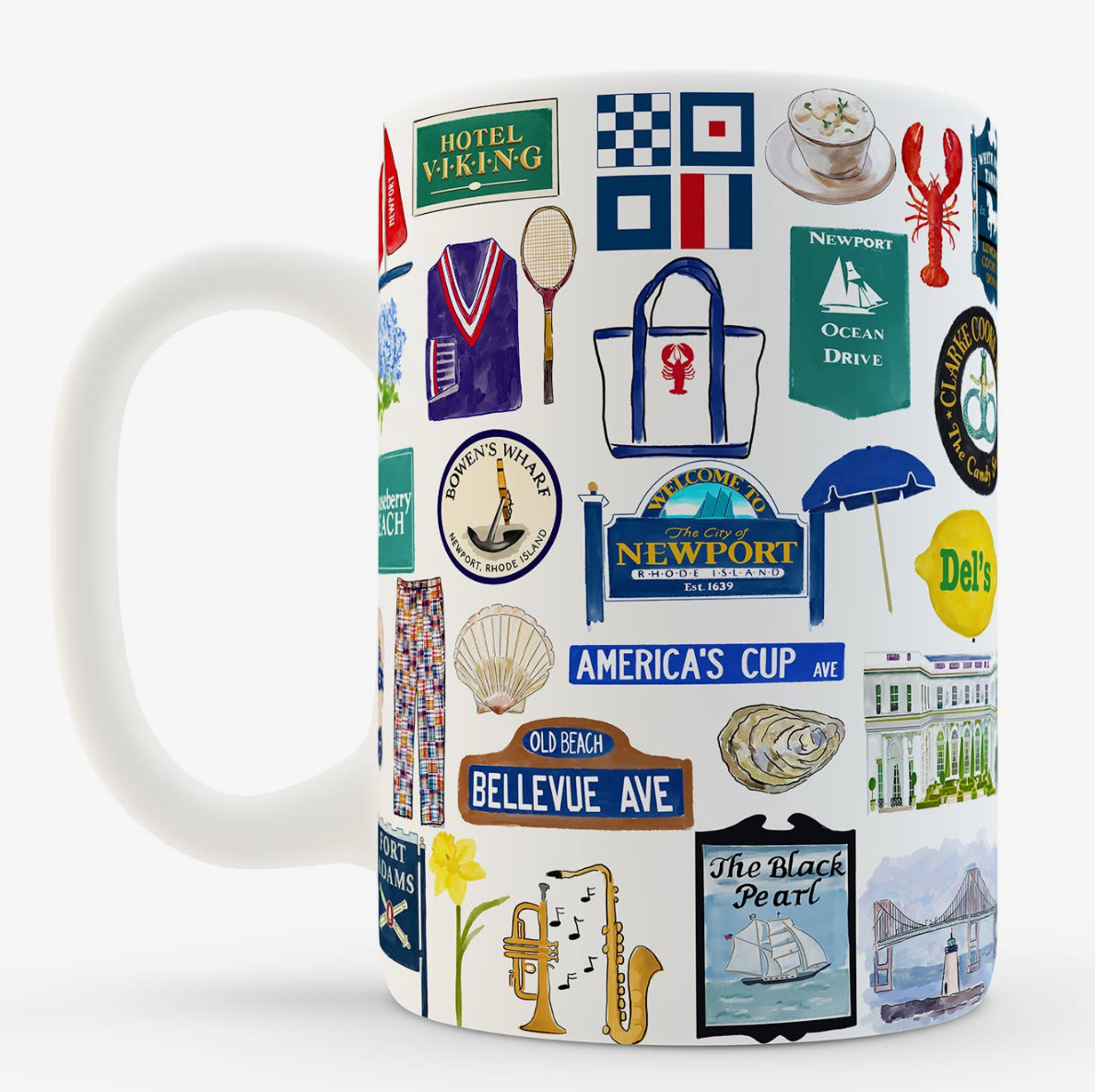 Newport, Rhode Island Ceramic Mug