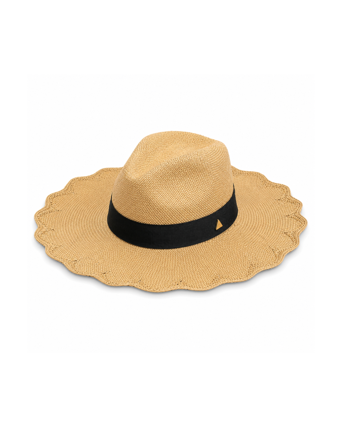 Scalloped Rim Hat