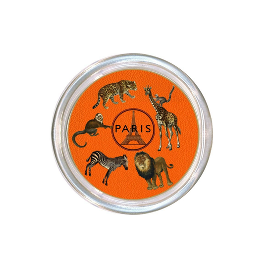 Paris Jungle Orange Coaster