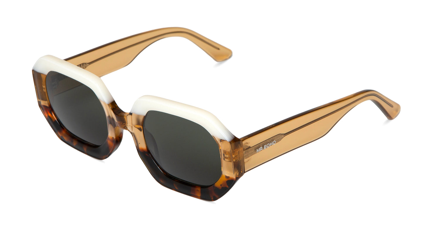 Sagene Sunglasses - Fancy Colorblock - Mr. Boho