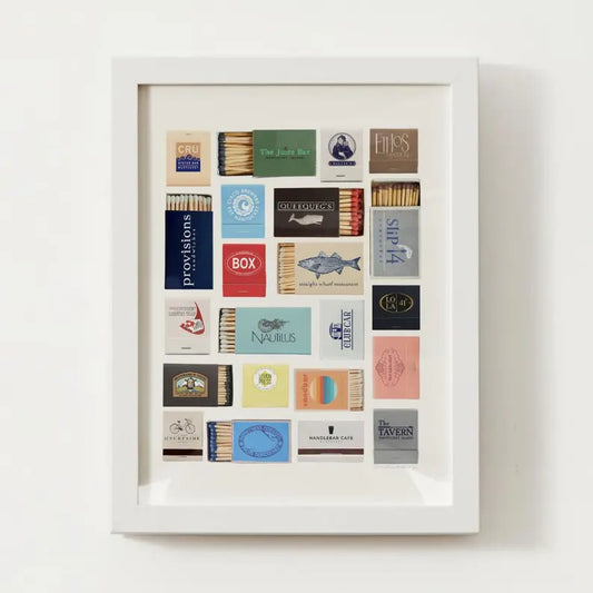 Nantucket Matchbook Print - Coastal Ave Design