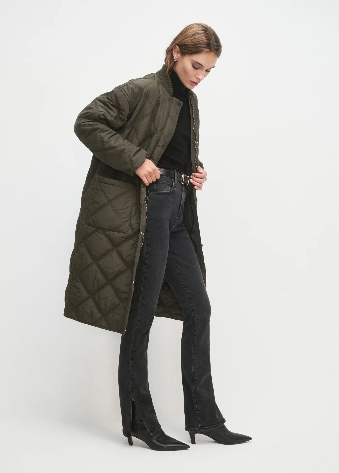 The Walk In the Park Jacket - Olive - Favorite Daughter