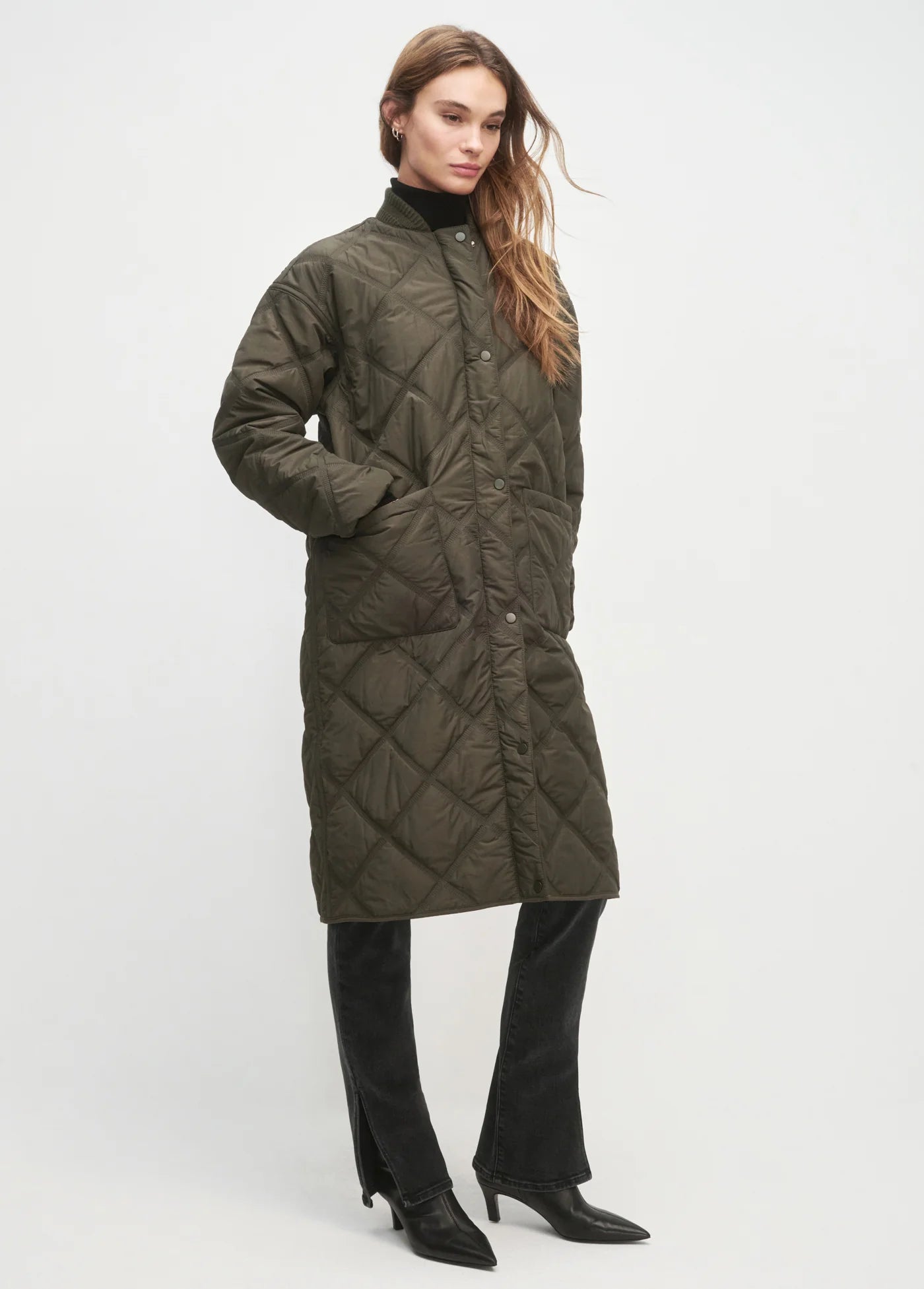 The Walk In the Park Jacket - Olive - Favorite Daughter