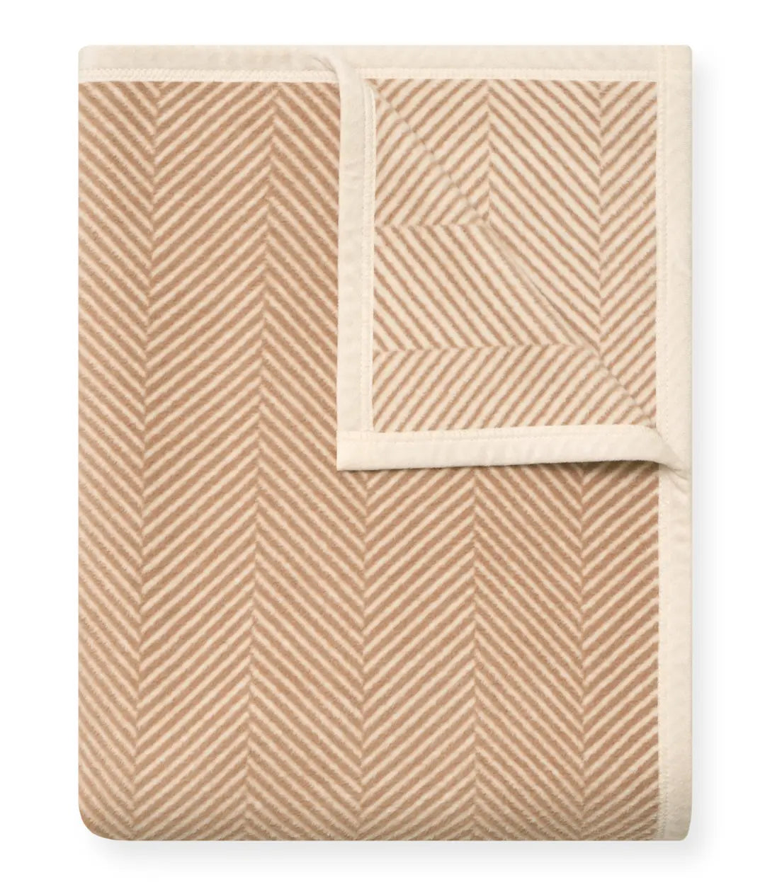 Harborview Herringbone Blanket Original - Tan