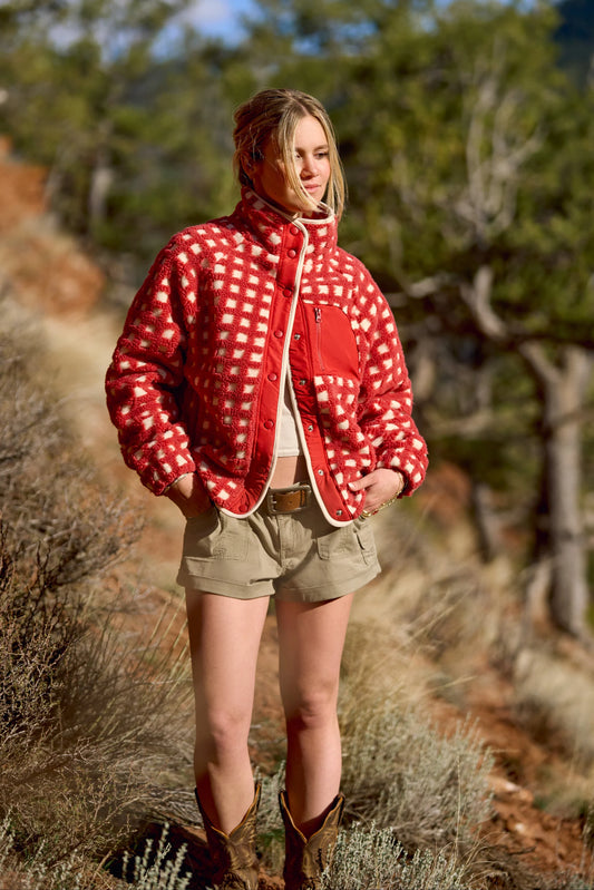 Teton Jacket - Signature Red  - Midnight Lunch