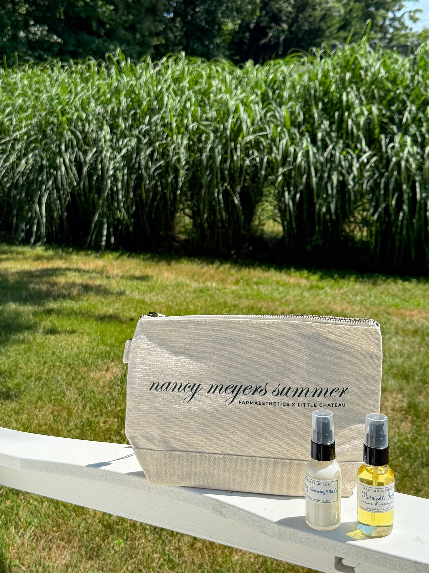 Nancy Meyers Summer Pouch (without Farmaesthetics products)