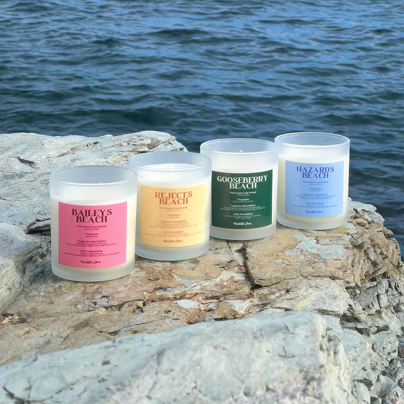 Bailey’s Beach Candle - Coastal Ave Design