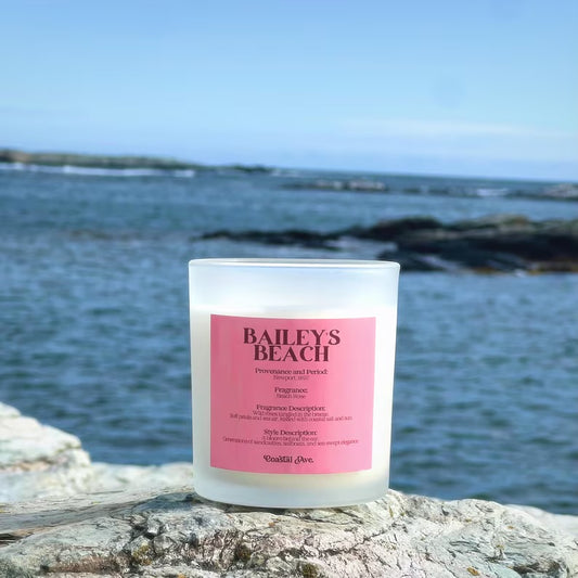 Bailey’s Beach Candle - Coastal Ave Design