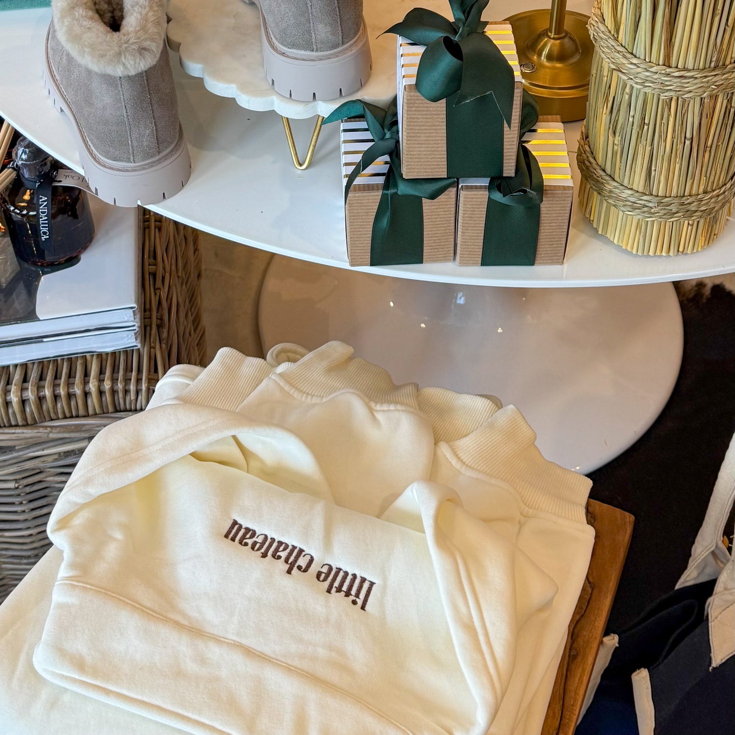 Locals Summer Embroidered Quarterzip