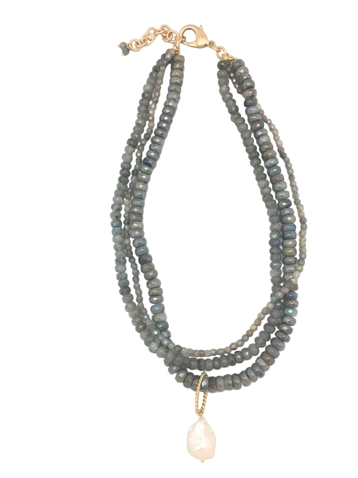 Karin Necklace - Labradorite - In2Design