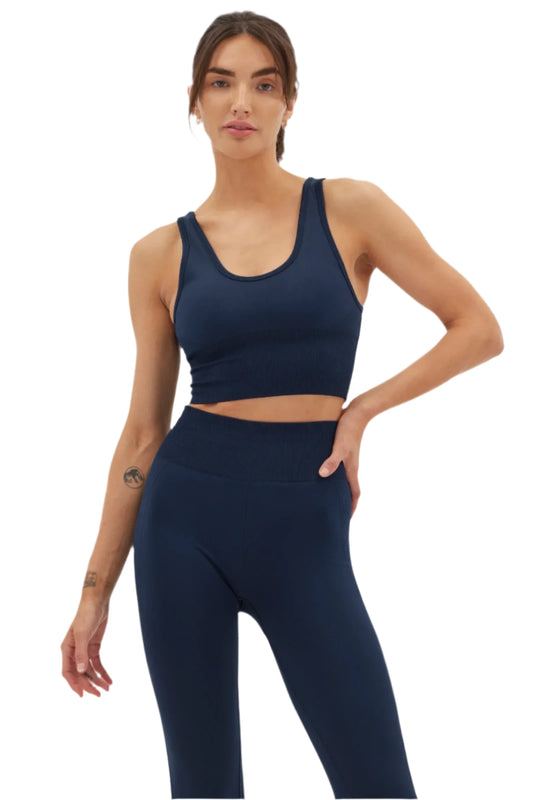 Marie Longline Top - Navy - Half Days