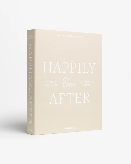 Wedding Album - Happily Ever After Beige - Printworks