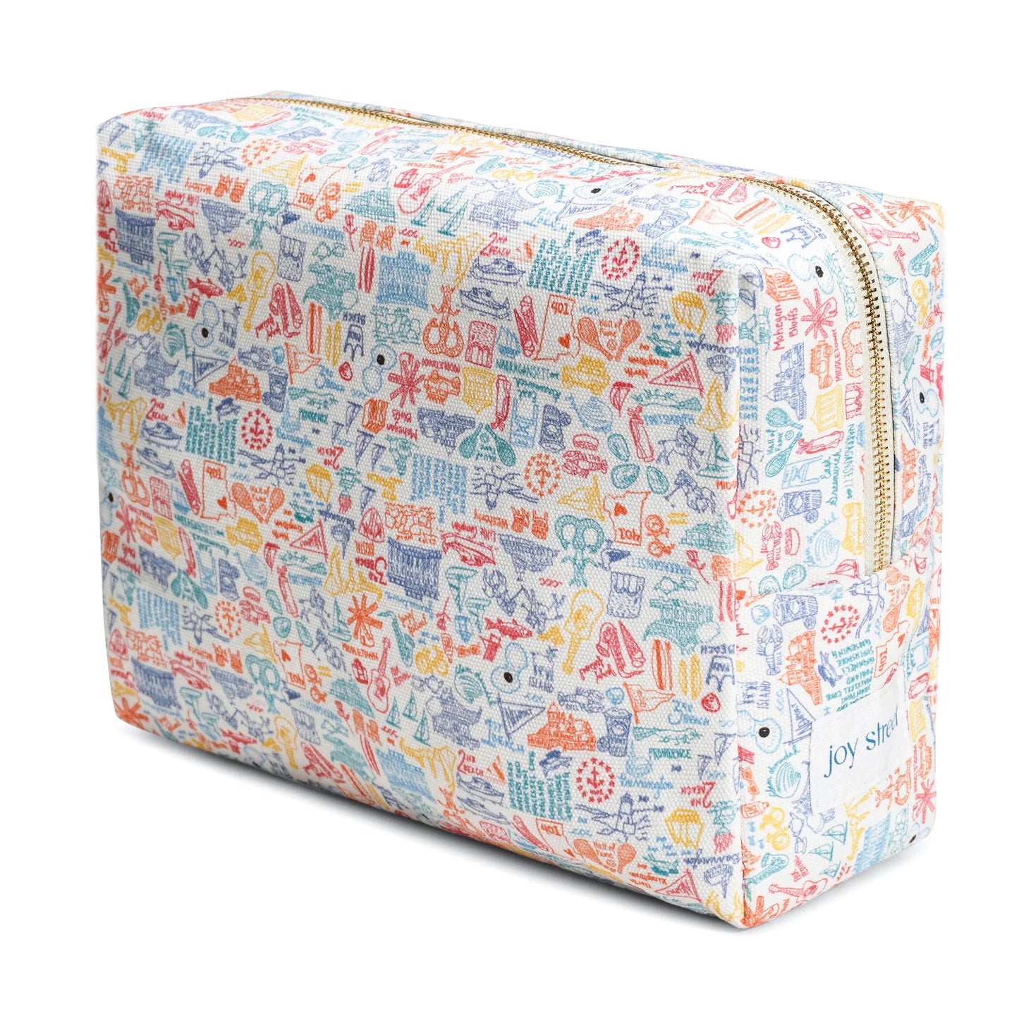 Rhode Island Large Travel Pouch - Joy Street