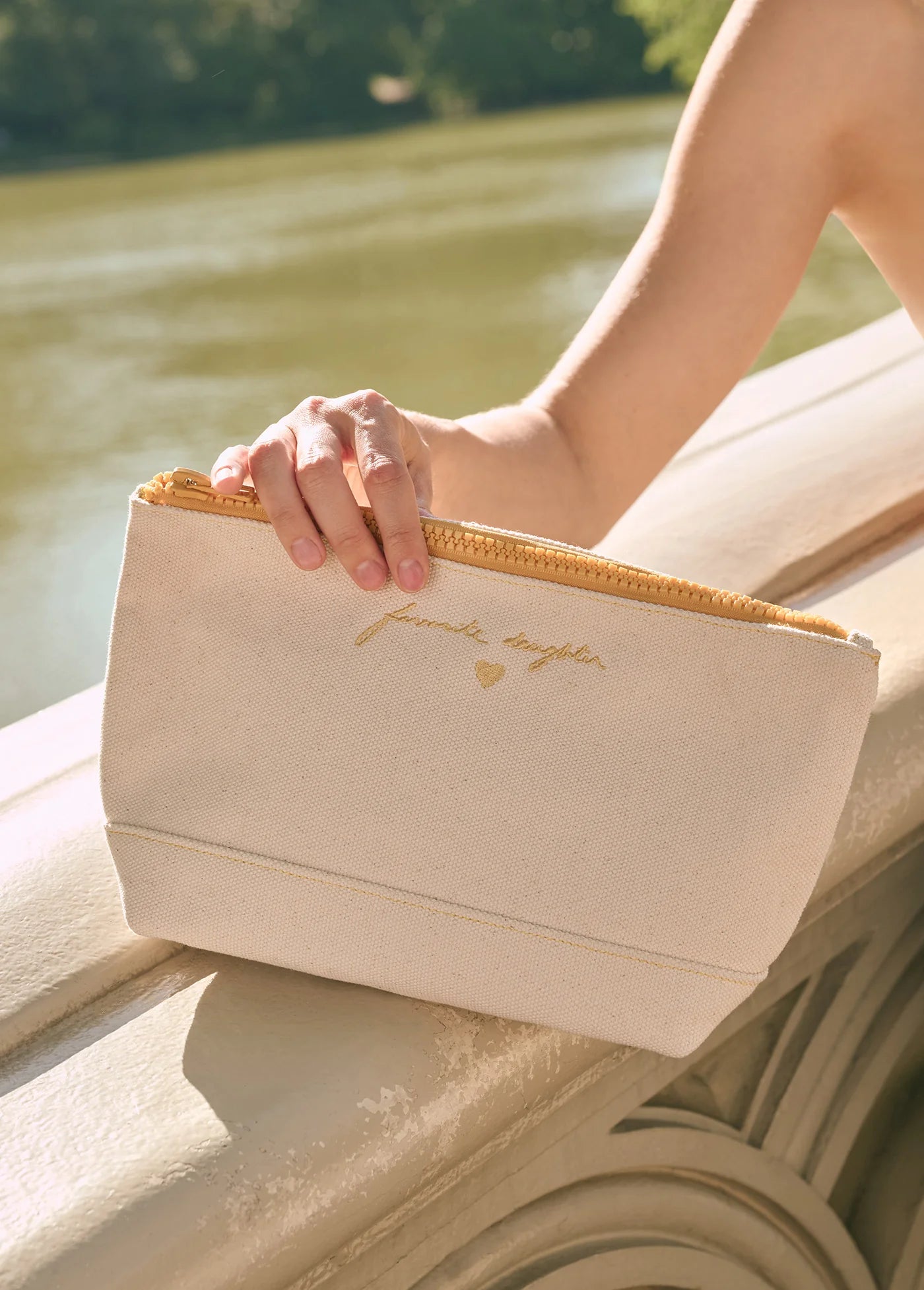 The Canvas Pouch - Yellow - Favorite Daughter
