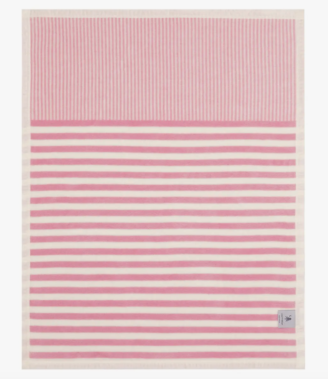 Pink Stripes Mini Blanket - Chappywrap