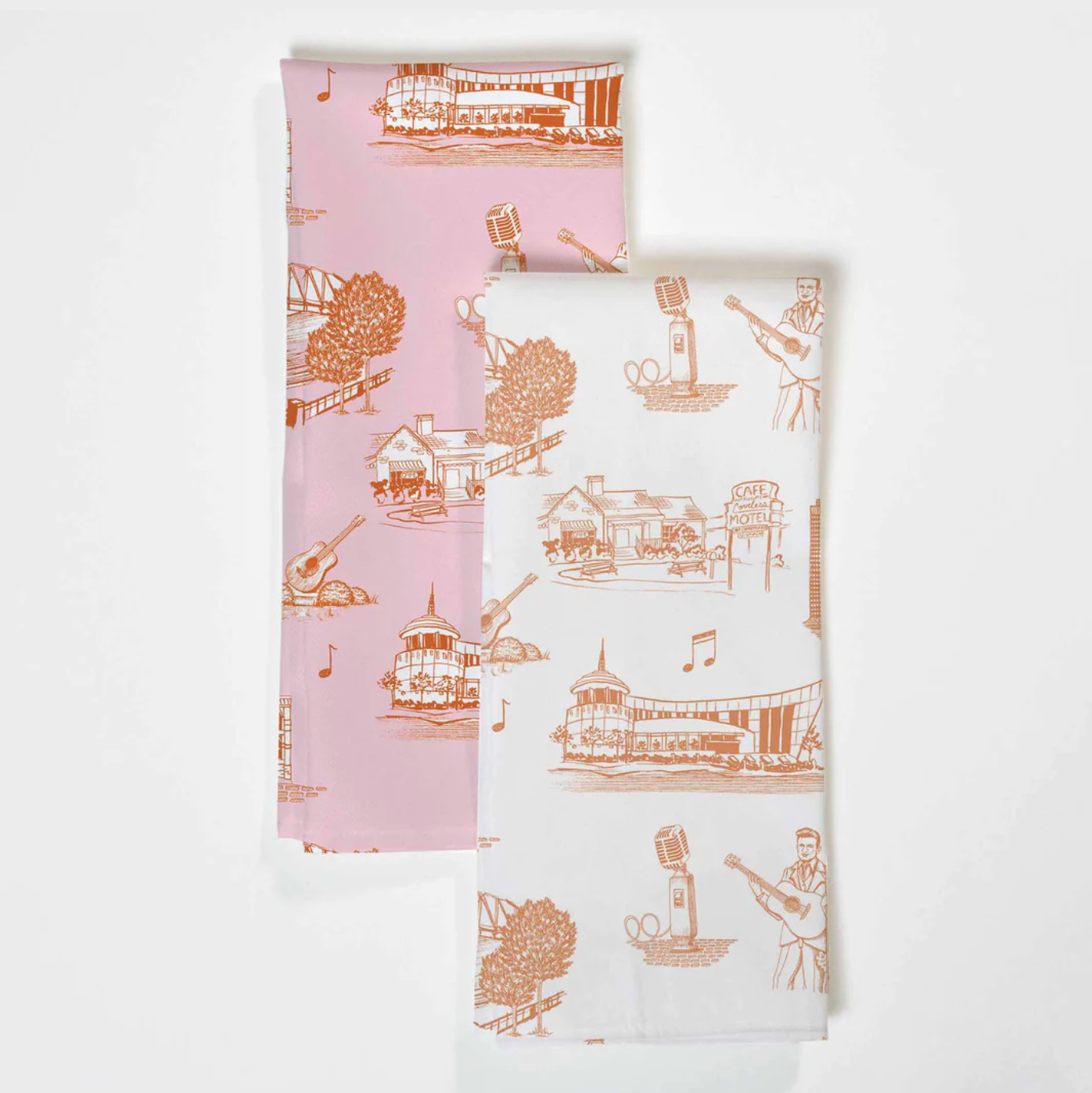 Nashville Toile Tea Towel Set - Katie Kime