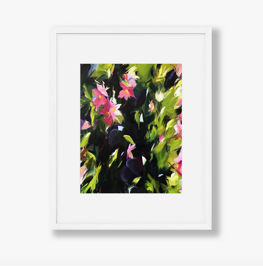 Tangled Matted Art Print - Monica Lee