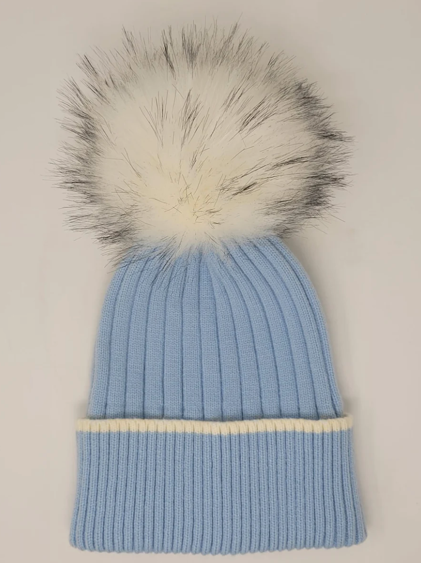 Ribo Faux Fur Beanie - ALL COLORS