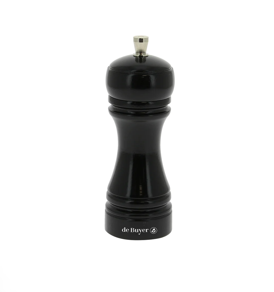 Salt and Pepper Mills - Java Shiny Black 5½'' - de Buyer