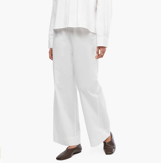 Tie Waist Pant - White - We Wore What