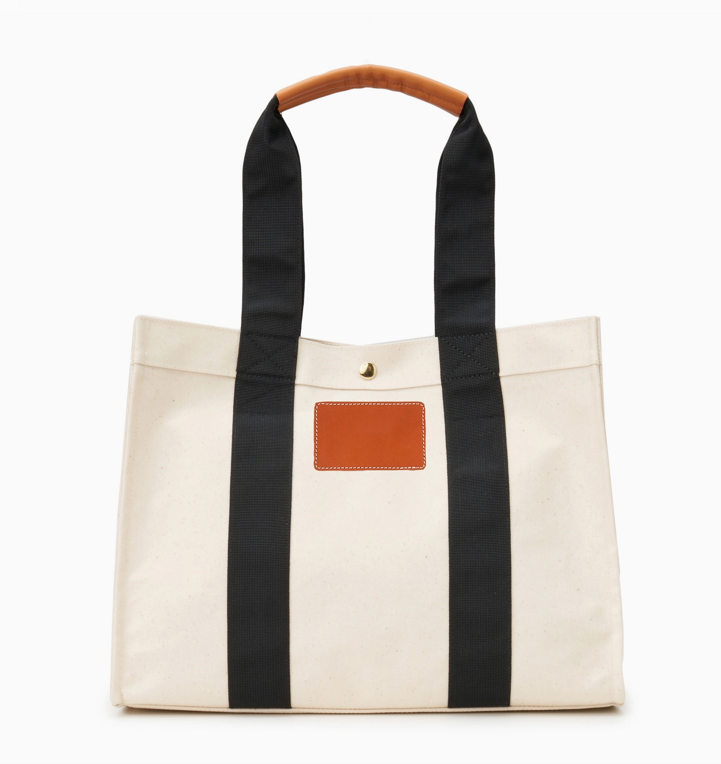 Tilly Large Canvas Tote NPT Monogram- Boulevard