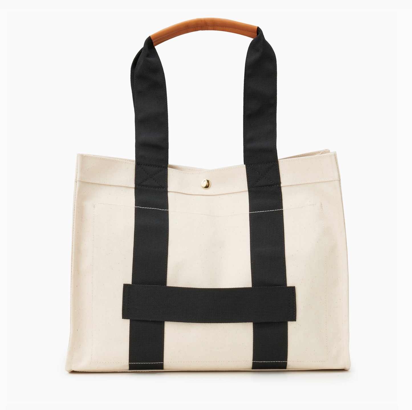 Tilly Large Canvas Tote NPT Monogram- Boulevard