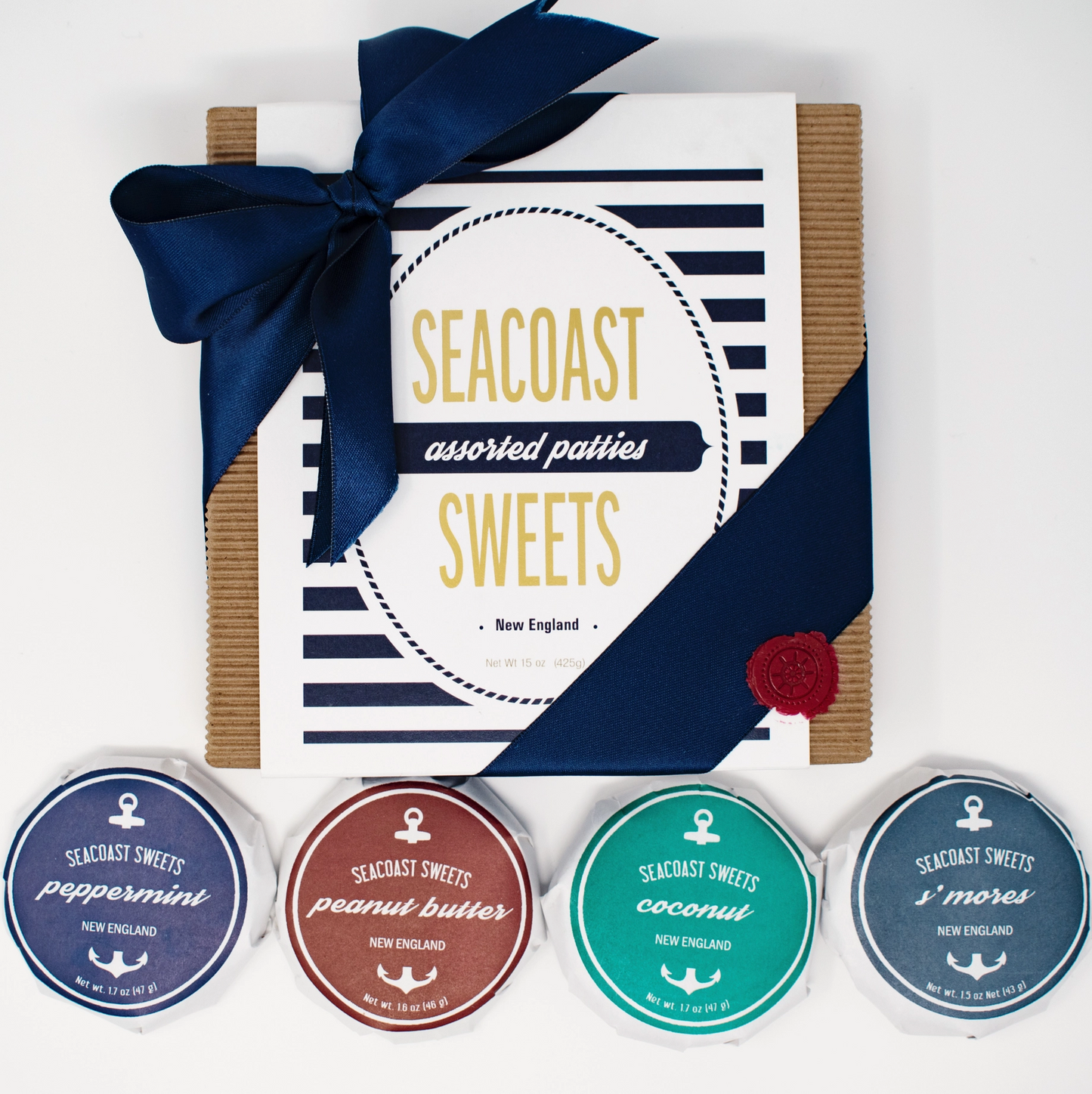 The Assorted 8-Patty Box - Seacoast Sweets