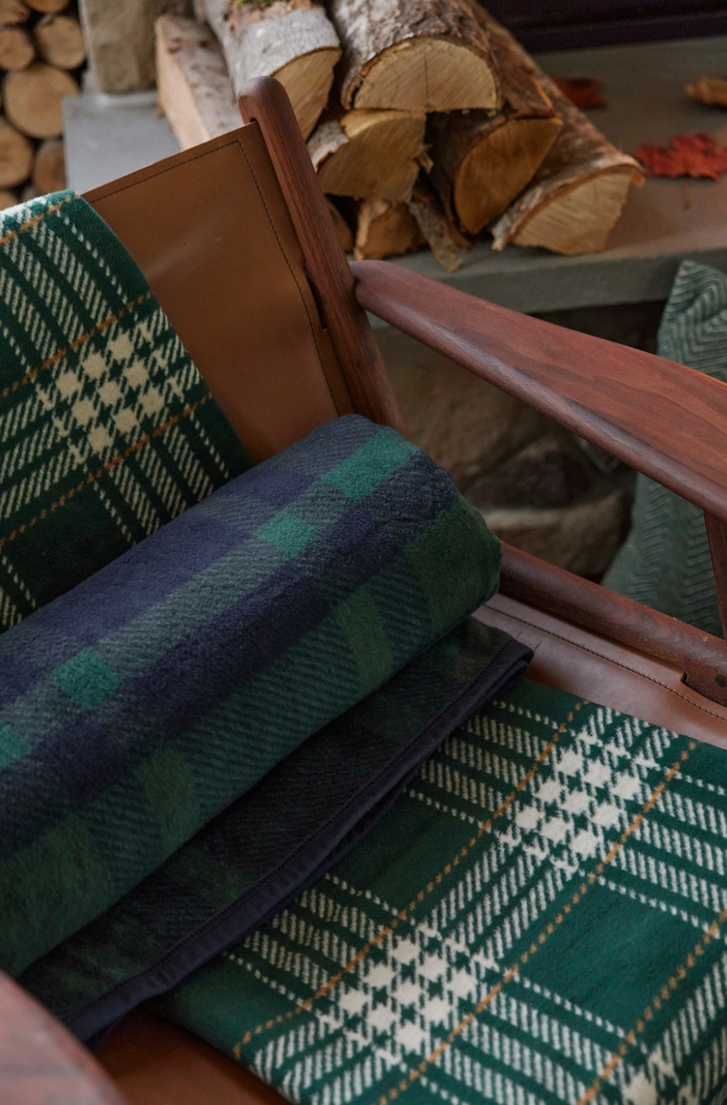 Cabin Plaid Blanket - Chappywrap