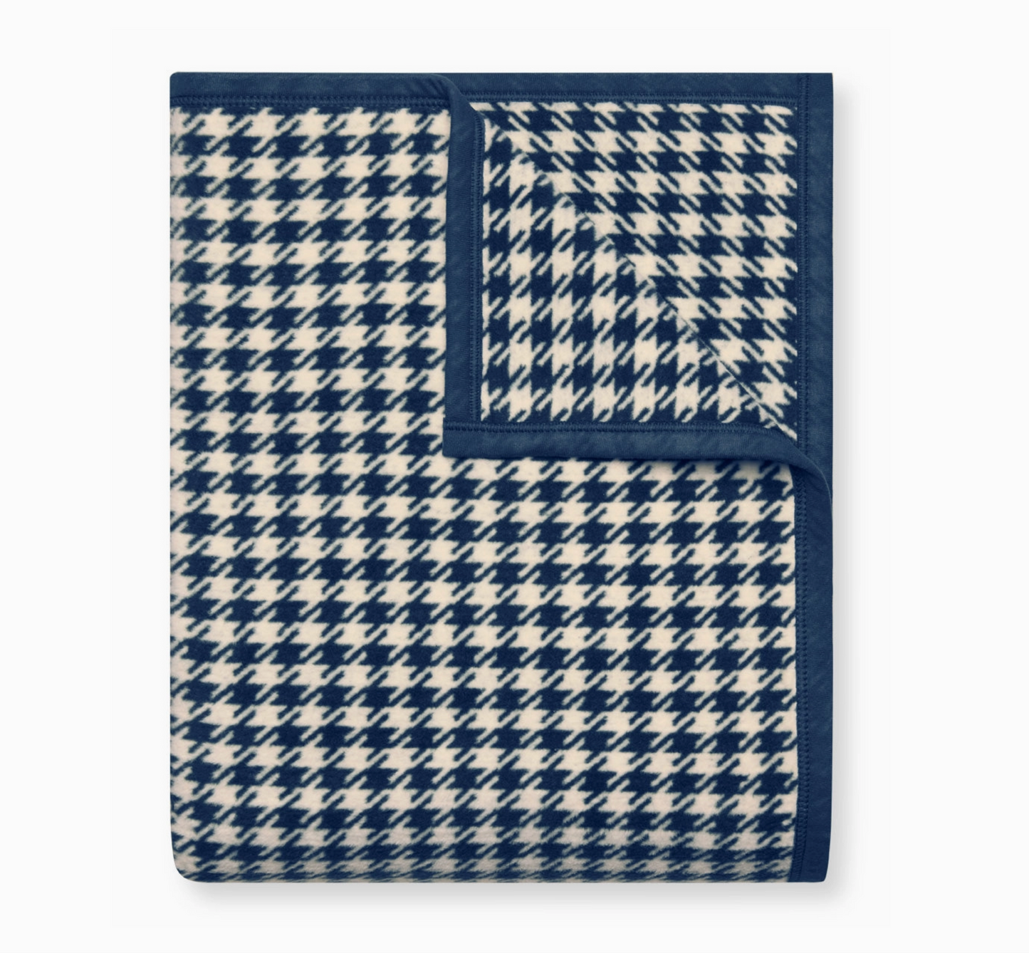 Houndstooth Navy Blanket - Chappywrap