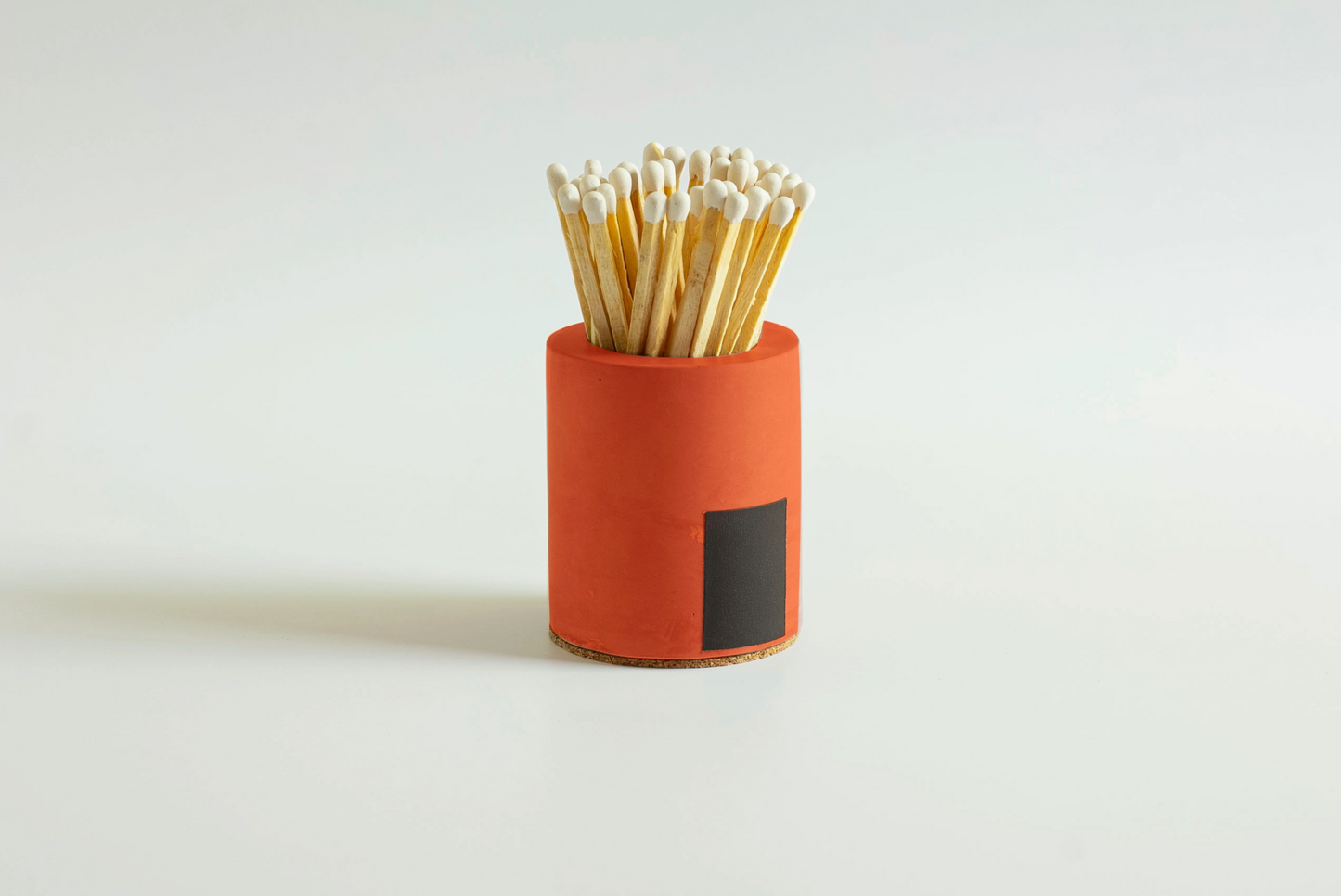 Cylinder Matches - Burnt Orange - Off Prairie