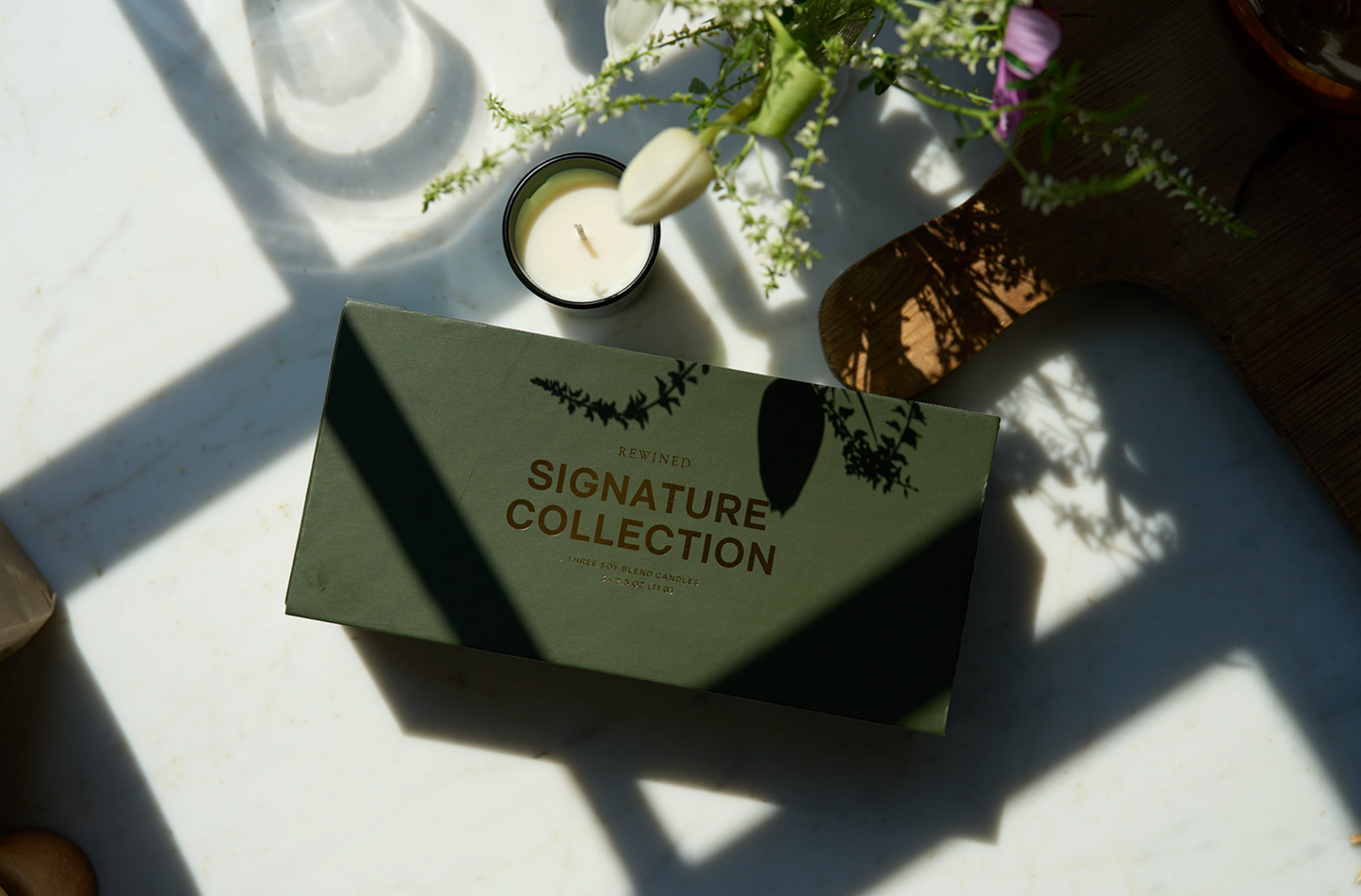 Signature Candle Gift Set - Rewined