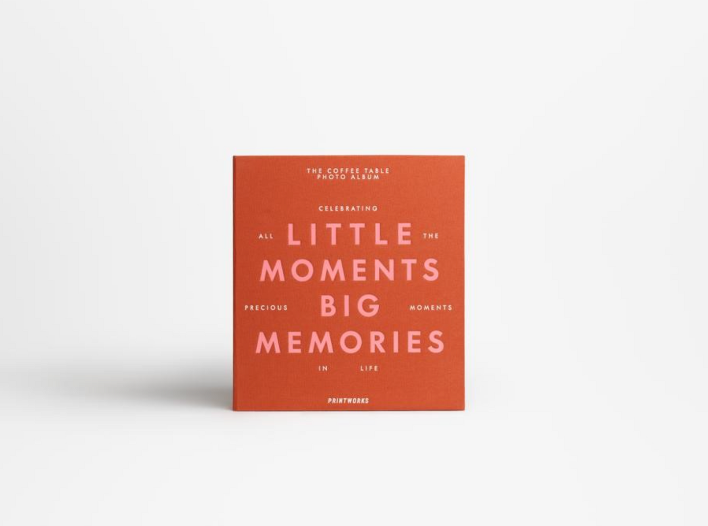 Photo Album - Little Moments Big Memories Orange - Printworks