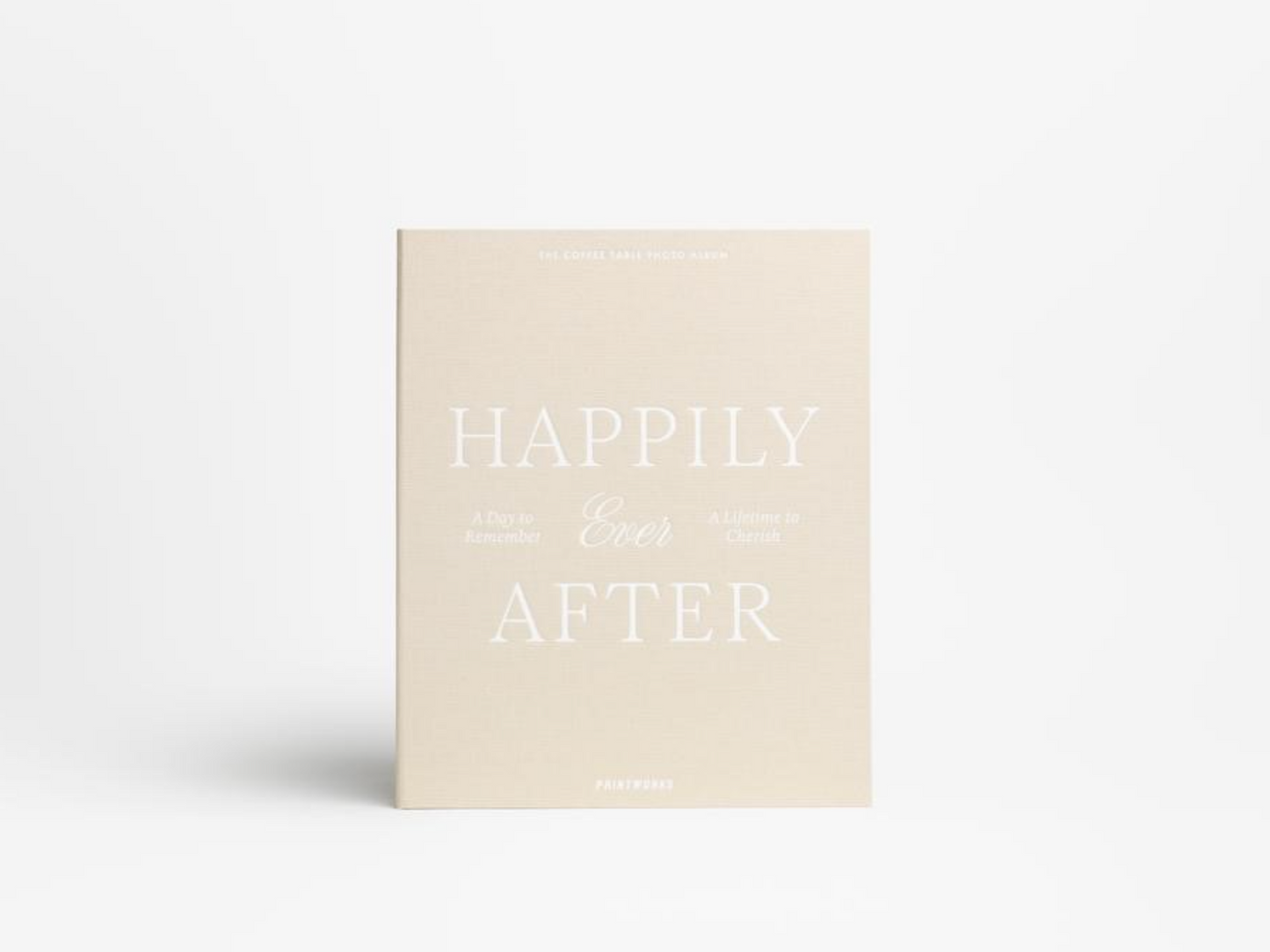 Wedding Album - Happily Ever After Beige - Printworks