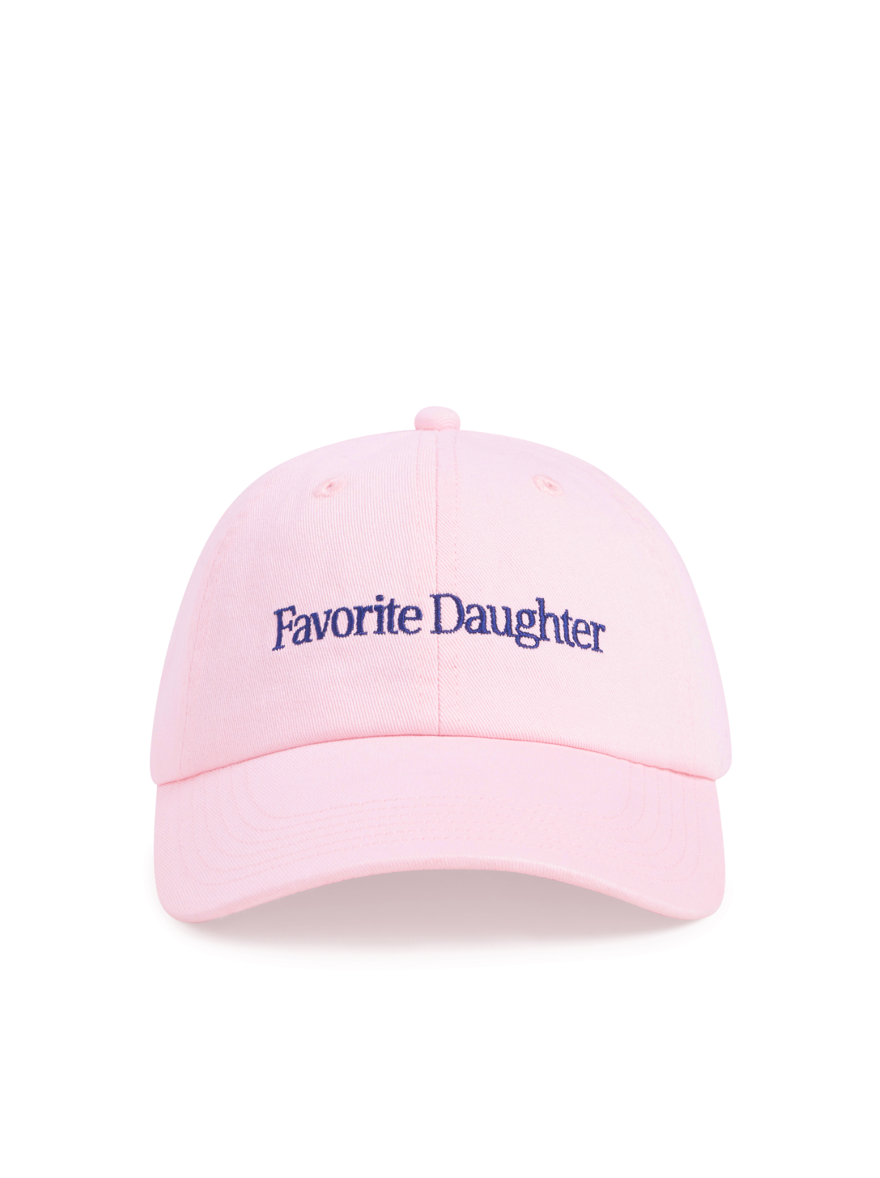 Classic Logo Baseball Hat - Light Pink/Navy - Favorite Daughter