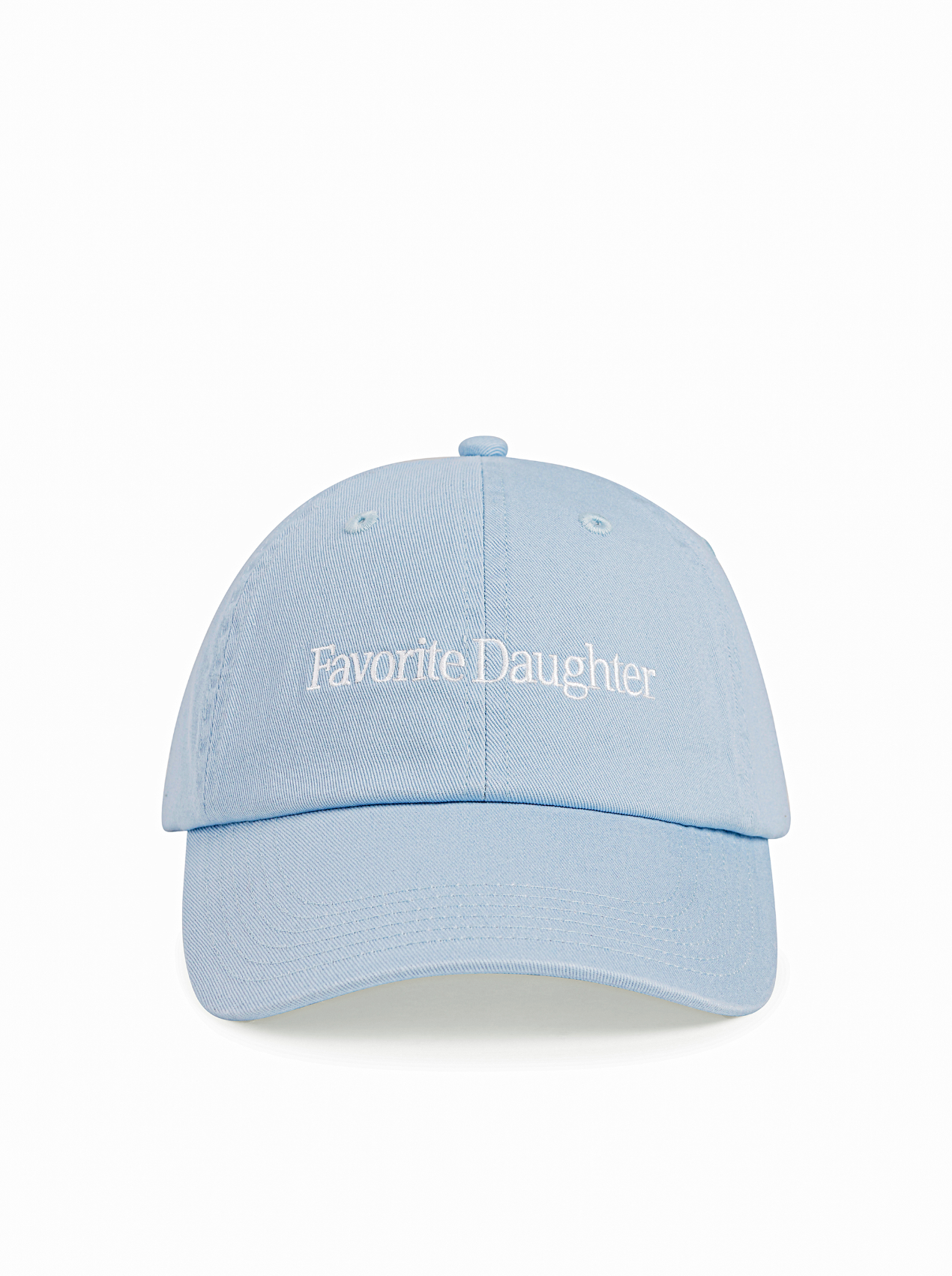 Classic Logo Baseball Hat - Light Blue - Favorite Daughter