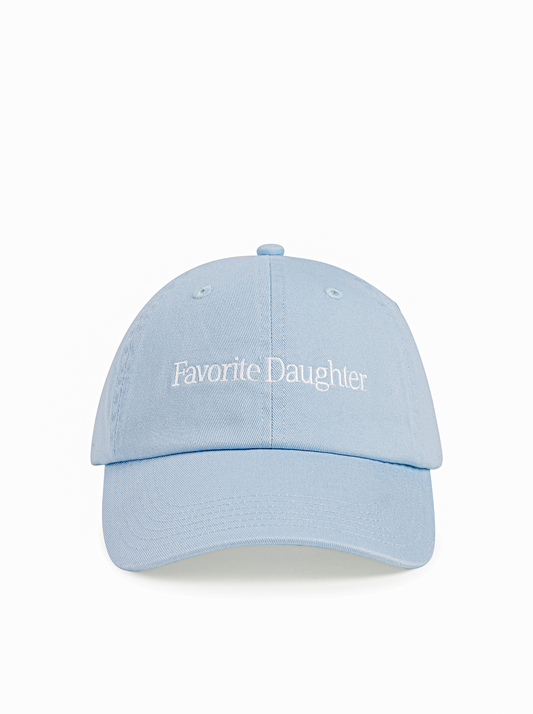 Classic Logo Baseball Hat - Light Blue - Favorite Daughter