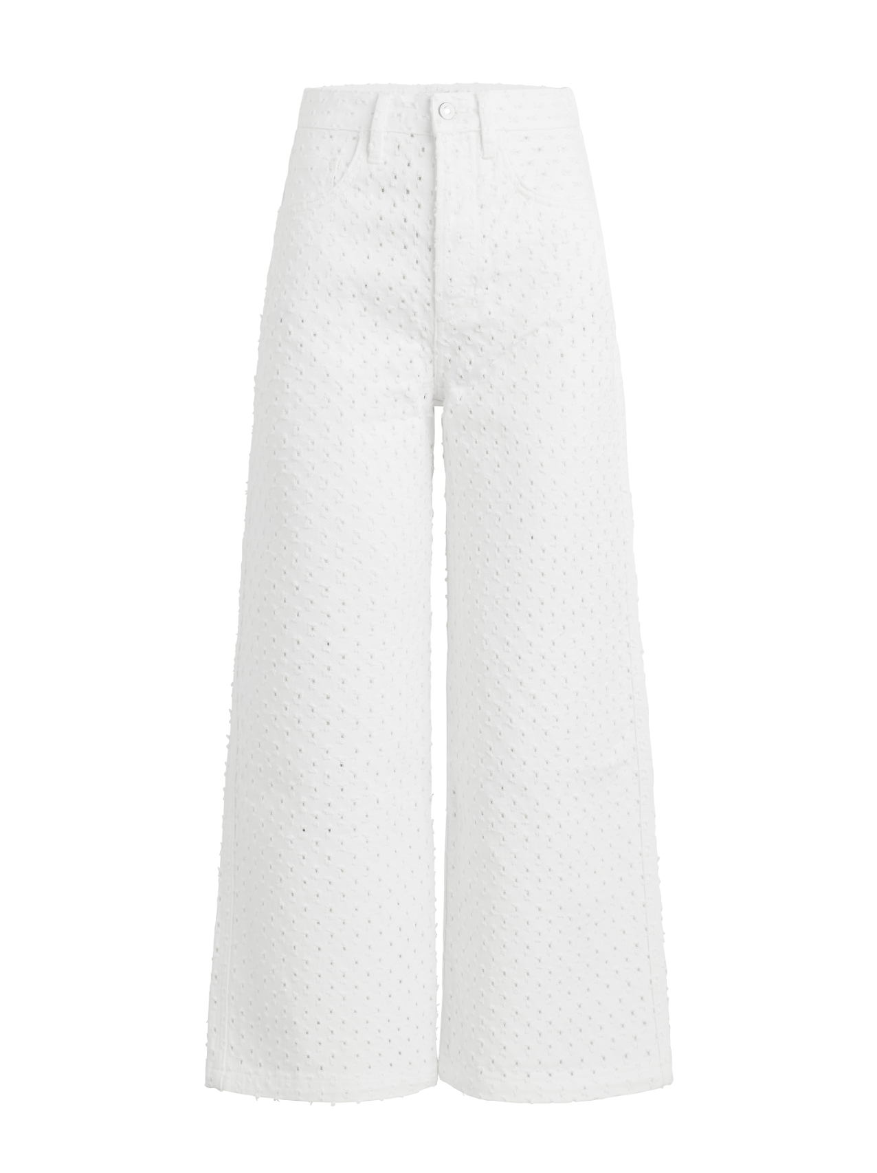 The Masha Super High Rise Bottoms - White - Favorite Daughter